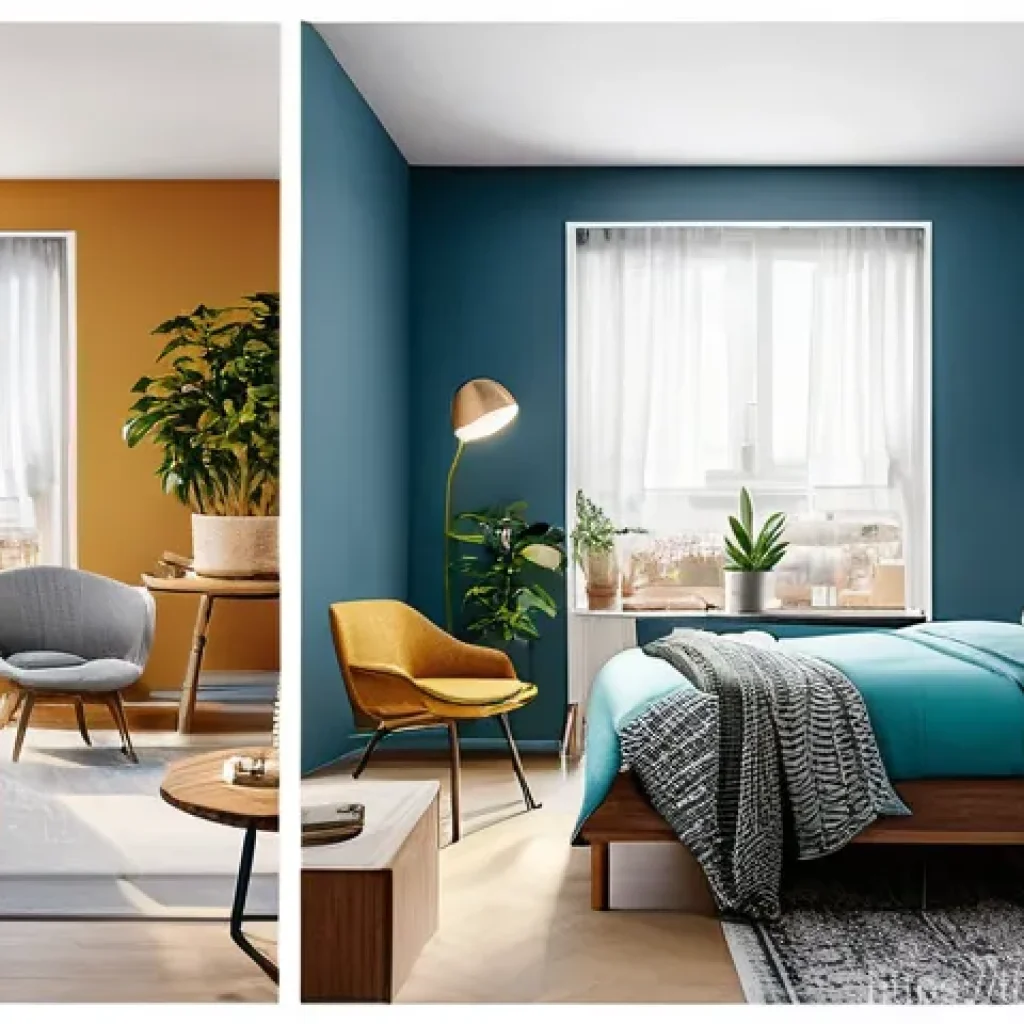 코리빙 커뮤니티의 파트너십 모델 - Here are three image prompts in English, designed to capture the essence of co-living spaces with a ...