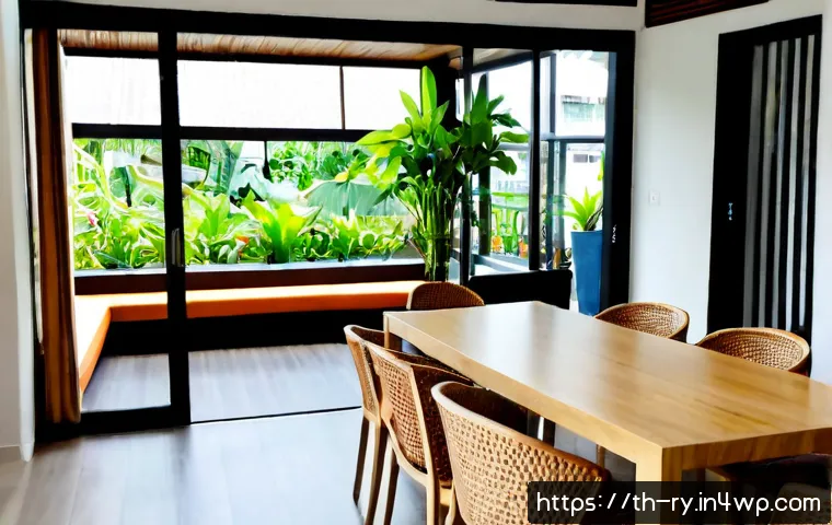 Home 17 코리빙 커뮤니티의 디자인 트렌드 - Photorealistic Bangkok co-living community lounge, diverse young Thai professionals and internationa...
